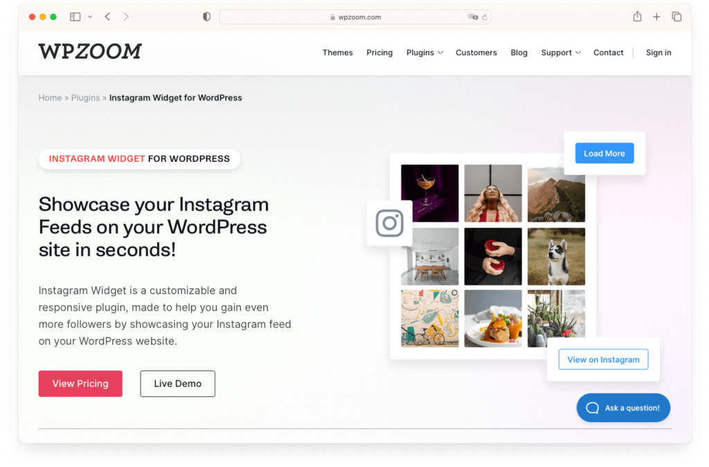 WPZOOM Instagram Widget